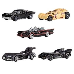 Hot Wheels Set of 5 Batman - Batmobile collection